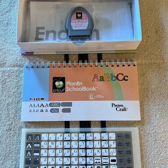 Cricut Cartridge Plantin Schoolbook Complete Provo Craft Scrapbooking 29-0390 - Picture 4 of 5